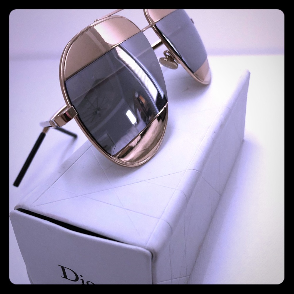 Christian Dior Split Aviators